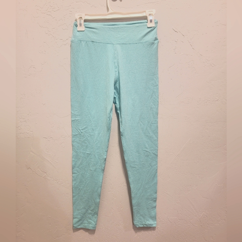Light blue/teal lularoe leggings